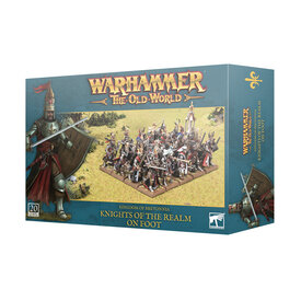 Warhammer The Old World KINGDOM OF BRETONNIA : KNIGHTS OF THE REALM ON FOOT