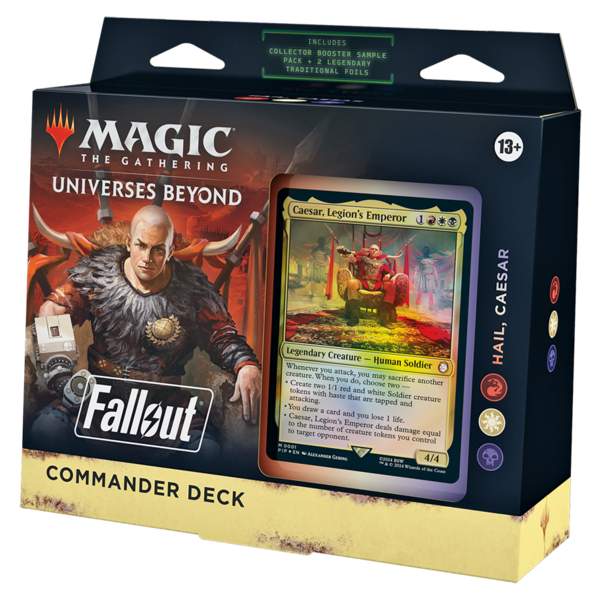 Wizards of the Coast MTG FALLOUT COMMANDER DECK - Hail, Cesar