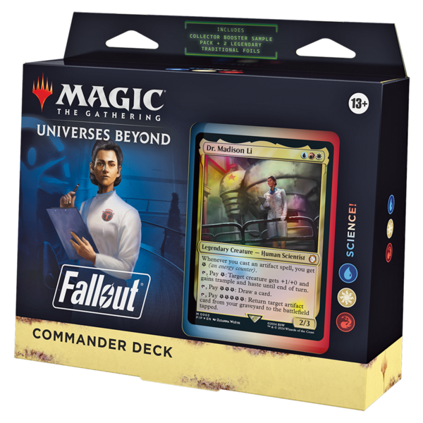 Wizards of the Coast MTG - FALLOUT - COMMANDER - Science!