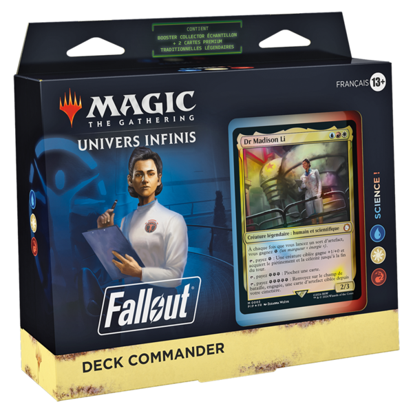 Wizards of the Coast MTG - FALLOUT - COMMANDER DECK (FR) - Science!
