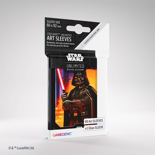 Gamegenic Star Wars: Unlimited Art Sleeves: Darth Vader