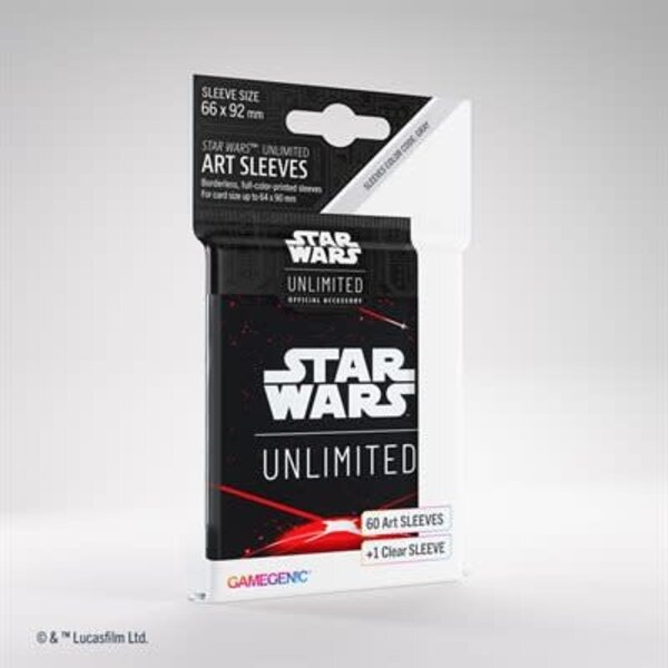 Gamegenic STAR WARS - UNLIMITED - Sleeves - Space Red