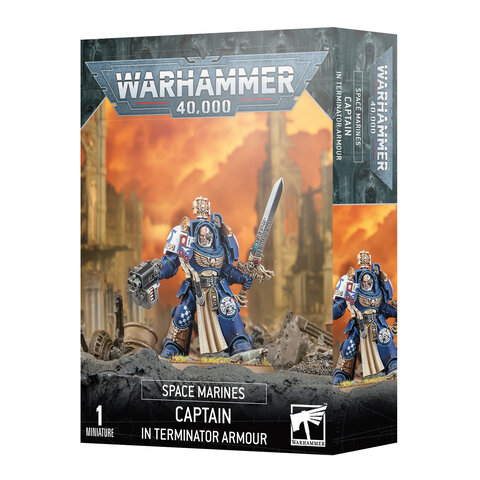 40K - SPACE MARINES - Captain in Terminator Armour