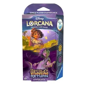 Ravensburger DISNEY LORCANA URSULAS RETURN STARTER DECK - Amber & Amethyst *Release Date May 17th*