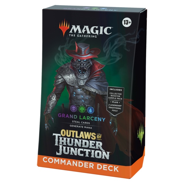 Wizards of the Coast MTG OUTLAWS OF THUNDER JUNCTION COMMANDER DECK - GRAND LARCENY