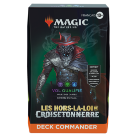 Wizards of the Coast FR - MTG FRENCH OUTLAWS OF THUNDER JUNCTION COMMANDER - VOL QUALIFIÉ