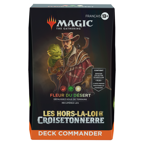 Wizards of the Coast MTG (FR) - OUTLAWS OF THUNDER JUNCTION - COMMANDER - Fleur du Désert