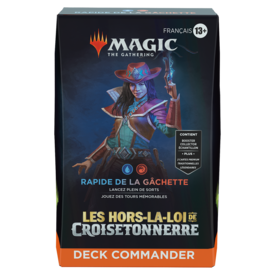 Wizards of the Coast MTG (FR) - OUTLAWS OF THUNDER JUNCTION - COMMANDER - Rapide de la Gâchette