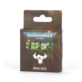 Warhammer 40k WARHAMMER 40000: ORKS DICE *DATE DE SORTIE 27 AVRIL*