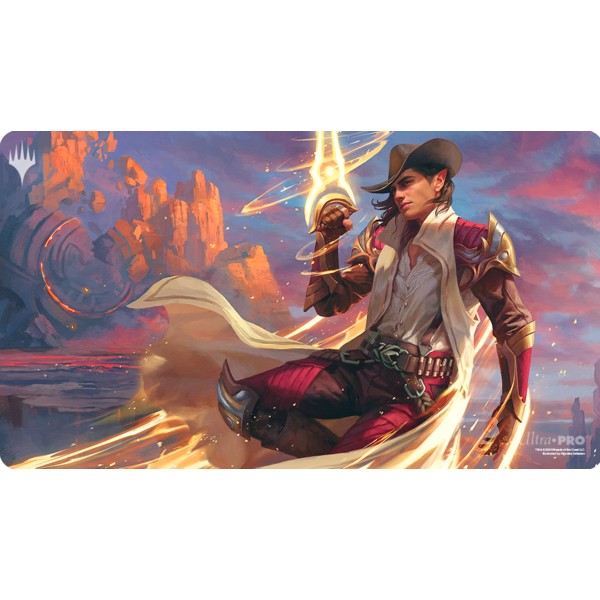 MTG UP - PLAYMAT - MTG - OUTLAWS OF THUNDER JUNCTION - Kellan
