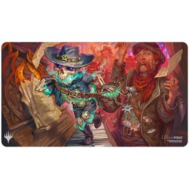 MTG UP PLAYMAT MTG OUTLAWS OF THUNDER JUNCTION