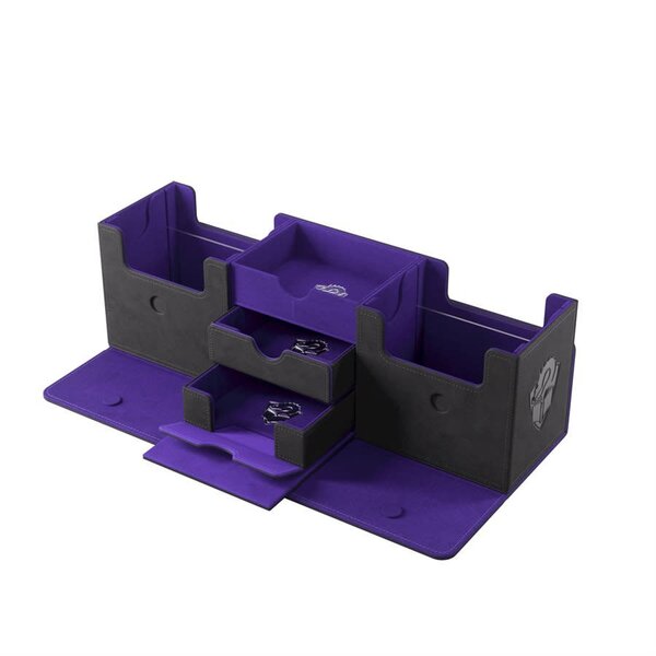 Gamegenic Deck Box: The Academic 266+ XL Black / Purple