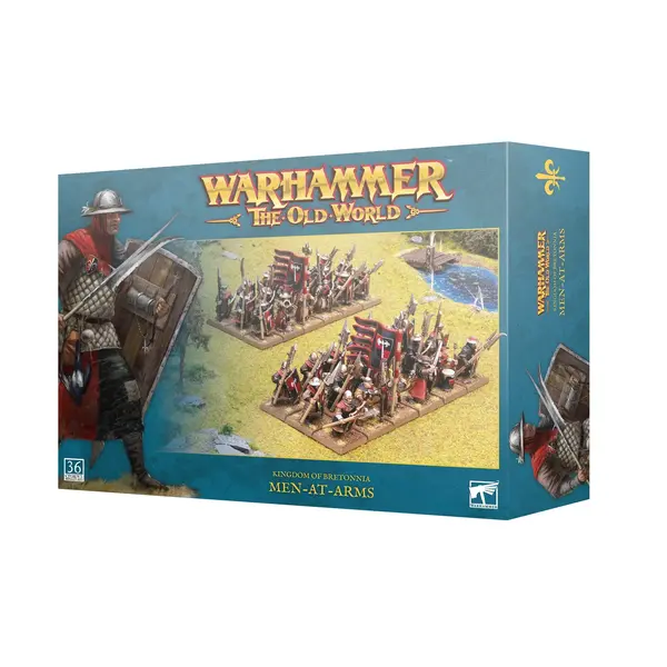 Warhammer The Old World KINGDOM OF BRETONNIA: MEN-AT-ARMS *DATE DE SORTIE 4 MAI*