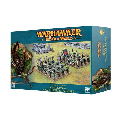 ORC & GOBLIN TRIBES : Orc Boyz & Orc Arrer Boyz Mob
