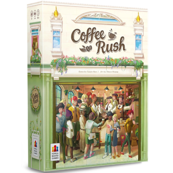 KOREA BOARDGAMES COFFEE RUSH (FR)