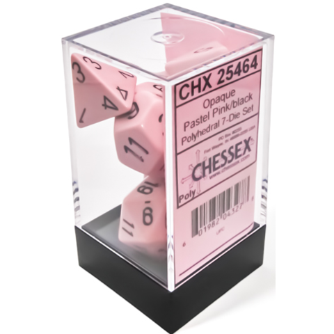 OPAQUE - 7 DIE SET PASTEL - pink/black