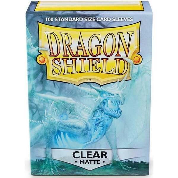 Arcane Tinmen DRAGON SHIELD - SLEEVES (100ct) - MATTE - Clear