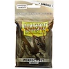 DRAGON SHIELD - SLEEVES (100ct) - PERFECT FIT - Clear/Smoke