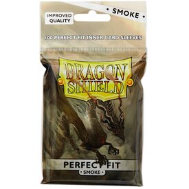 Arcane Tinmen DRAGON SHIELD - SLEEVES PERFECT FIT - Clear/Smoke (100ct)