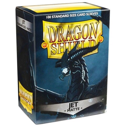 DRAGON SHIELD - SLEEVES (100ct) - MATTE - Jet