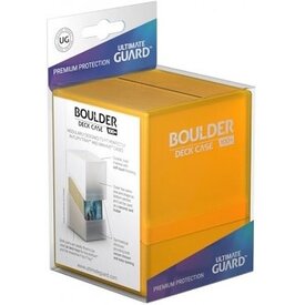 Ultimate Guard UG - DECK CASE - BOULDER (100+) - Amber