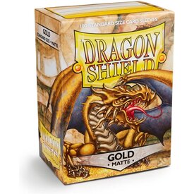 Arcane Tinmen DRAGON SHIELD - SLEEVES (100ct) - MATTE - Gold