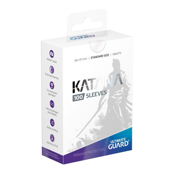 Ultimate Guard UG - KATANA - SLEEVES (100ct) - Clear