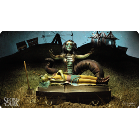 Divers UP - PLAYMAT - MTG - SECRET LAIR - Diabolical  dioramas Gravebreaker Lamia