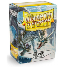 Arcane Tinmen DRAGON SHIELD - SLEEVES  (100ct) - CLASSIC - Silver