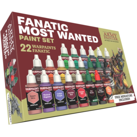 Army Painter ARMY PAINTER - WARPAINTS - FANATIC - 22 COLOUR - Most Wanted