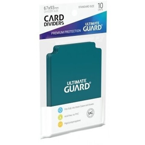 UG - CARD DIVIDERS (10ct) - Petrol