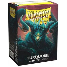 Arcane Tinmen DRAGON SHIELD - SLEEVES  (100ct) - MATTE - Turquoise