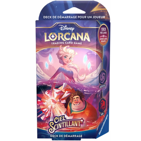 DISNEY LORCANA - SHIMMERING SKIES (FR) - Starter deck - Améthyste & Ruby