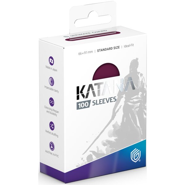 Ultimate Guard UG - KATANA - SLEEVES (100ct) - Radiant Plum