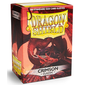 Arcane Tinmen DRAGON SHIELD - SLEEVES CLASSIC (100ct) - Crimson