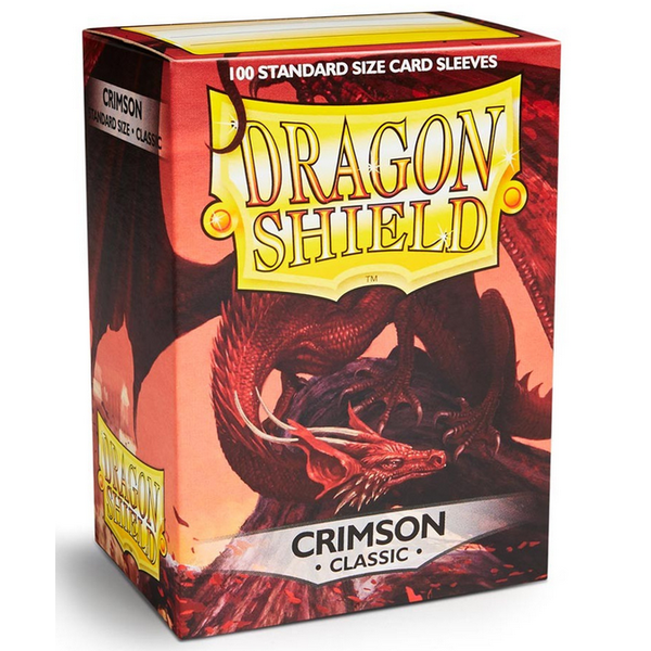 Arcane Tinmen DRAGON SHIELD - SLEEVES (100ct) - CLASSIC - Crimson