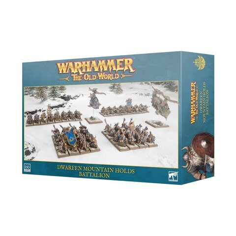 OLD WORLD - BATTALION - Dwarfen Mountain Holds*