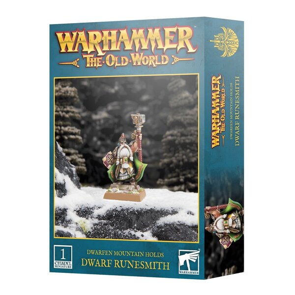 Games Workshop OLD WORLD - DWARFEN MOUNTAIN HOLDS - Dwarf Runesmith