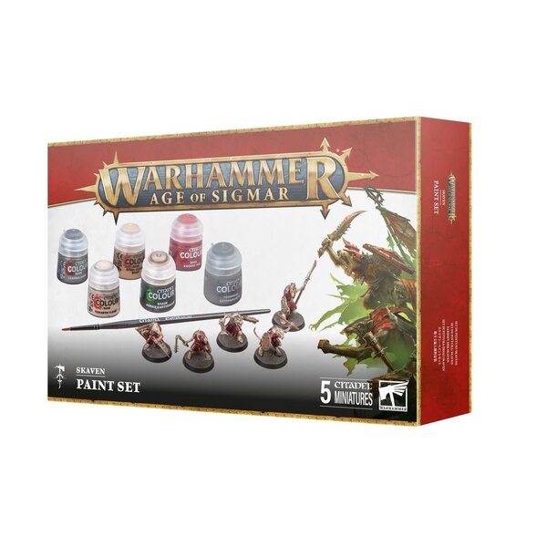 Games Workshop CITADEL - AOS - SKAVEN - Paint Set