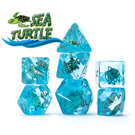 Inclusion Dice INCLUSION DICE - 7DICE SET - Sea Turtle