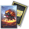 DRAGON SHIELD - (110ct) BRUSHED ART SLEEVE - Wufdragon