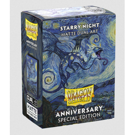 Arcane Tinmen DRAGON SHIELD - (100ct) MATTE DUAL ART - Starry Night