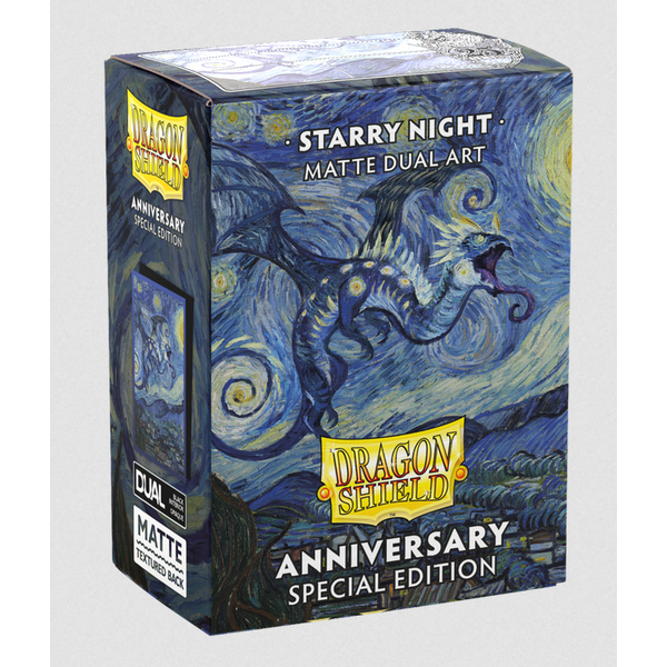 Arcane Tinmen DRAGON SHIELD - (100ct) MATTE DUAL ART - Starry Night