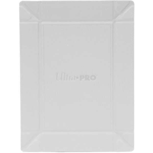 Ultra Pro UP - DICE FOLDABLE ROLLING TRAY - MAGNETIC - Vivid White