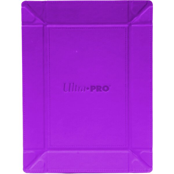 Ultra Pro UP - DICE FOLDABLE ROLLING TRAY - MAGNETIC - Vivid Purple