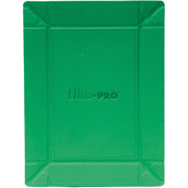 Ultra Pro UP - DICE FOLDABLE ROLLING TRAY - MAGNETIC - Vivid Green