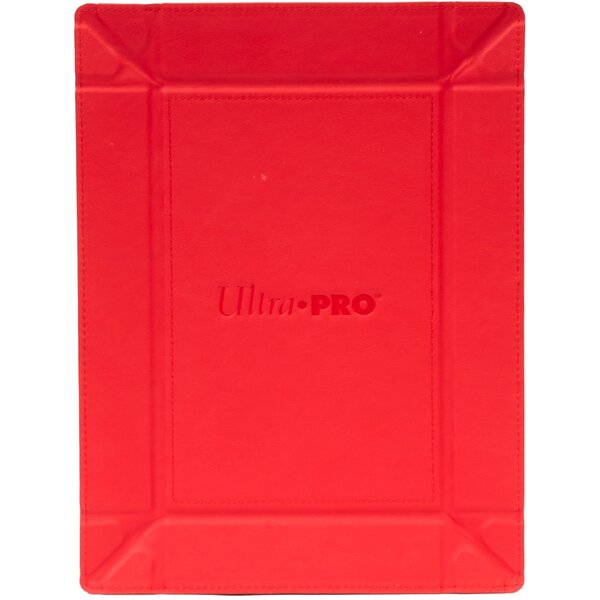 Ultra Pro UP - DICE FOLDABLE ROLLING TRAY - MAGNETIC - Vivid Red