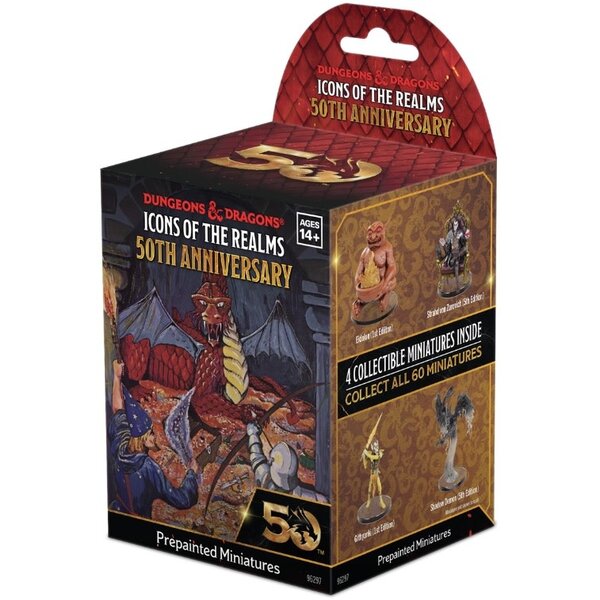 Wizards of the Coast DND - ICONS 31 (8ct) - 50th ANNIVERSARY - Booster Pack