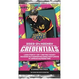 Upper Deck UD - HOCKEY - CREDENTIALS 23/24 - Booster Pack