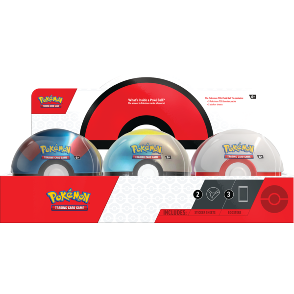 POKEMON POKEMON - POKE BALL TIN 2024 *OCT 18th